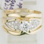 Tiffany Setting 0.50 ct FRC Diamond 14K w/ Dove Tail Insert