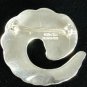 CornuCopia Brooch Pin Solid Sterling Silver