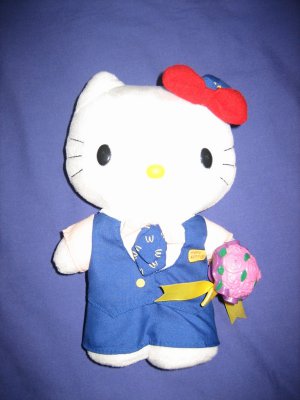 McDonalds Hello Kitty Toy 8 inch Plushy Doll