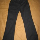Vintage Womens BCBG 30x 29  Black Jeans Straight Leg