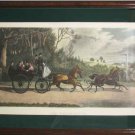 McQueen Coaching The Waggonette Engraving H/C RESRTIKE