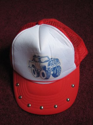NWOT TRUCKER HAT MESH CAP EMO TRAILER PUNK OFF ROAD