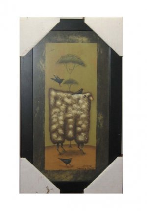 COUNTRY SHUTTLE ART PRINT FRAMED 18x10&Acirc;&nbsp;ARTWORK