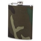 Maxam® 8oz Stainless Steel Flask with Camouflage Wrap