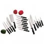 Chef’s Secret® by Maxam® 19pc Surgical Stainless Steel Knife Set
