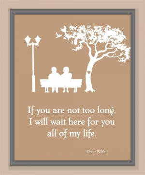 I will wait for you Print