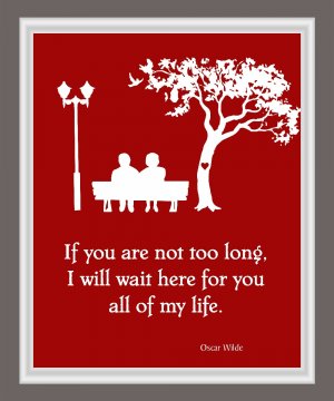 I will wait for you Print