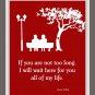 I will wait for you Print