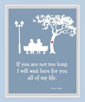 I will wait for you Print