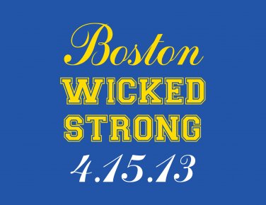 Boston Wicked Strong Print
