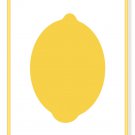 Modern Lemon print for your kitchen or home
