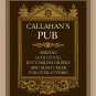 Personalized pub print for your home or man cave