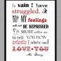 Pride and Prejudice Mr. Darcy's Proposal Print