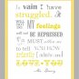 Pride and Prejudice Mr. Darcy's Proposal Print