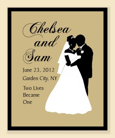 Special Remembrance Wedding Print - Personalized