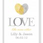 Keepsake print with Thumbprint Heart