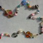 vintage kitschy necklace in vintage and new beads
