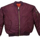 burgandy flight