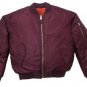 burgandy flight
