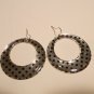 Polka dot drop hoop earrings 50% OFF!  #1001-e-1kc