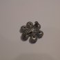 Blue Flower Brooch #1003-b-1kc