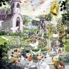 D-1000-319 Tenyo Disney Mickey Minnie Church Wedding - Japan Jigsaw Puzzle
