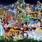 D-1000-329 Tenyo Disney Mickey Minnie Magical Illumination All Stars - Japan Jigsaw Puzzle