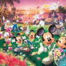 DW-1000-361 Tenyo Disney Mickey Minnie Hawaiian Wedding Dream - Japan Jigsaw Puzzle