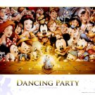 D-300-284 Tenyo Disney Mickey Mouse Dancing Party - Japan Jigsaw Puzzle
