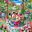 D-1000-493 Tenyo Disney Mickey Minnie Mouse Royal Garden - Japan Jigsaw Puzzle