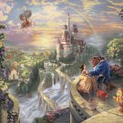 D-1000-487 Tenyo Disney Princess Belle Beauty and the Beast - Japan Jigsaw Puzzle
