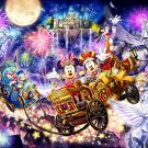 D-1000-038 Tenyo Disney Mickey Minnie Starlight Kingdom - Japan Jigsaw Puzzle