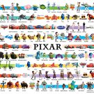 DW-1000-007 Tenyo Disney Pixar Collection - Japan Jigsaw Puzzle