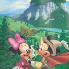 D-950-589 Tenyo Disney Minnie and Mickey Mouse going to Castle - Japan Jigsaw Puzzle