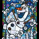 DSG-266-967 Tenyo Disney Olaf Stained Glass - Japan Jigsaw Puzzle