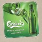 CARLSBERG BEER UKRAINIAN LANGUAGE ADVERTISING PEEL AND STICK POSTER
