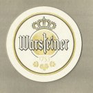 WARSTEINER BEER BREWED IN ARNSBERG FOREST NATURE PARK GERMAN ADVERTISING BEER MAT COASTER