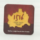 1516 BREWING COMPANY VIENNA BEER AUSTRIAN ADVERTISING BEER MAT COASTER