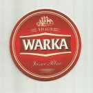 WARKA 1478 POLISH ADVERTISING BEER MAT COASTER