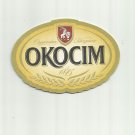 OKOCIM POLISH ADVERTISING BEER MAT COASTER
