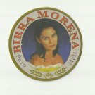 MORENA BEER Birra Morena ITALIAN ADVERTISING BEER MAT COASTER