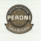PERONI GRAN RISERVA ITALIAN ADVERTISING BEER MAT COASTER