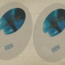 TIA LUSSO CREAM LIQUEUR PAIR ADVERTISING MAT COASTERS