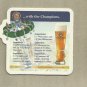 PAULANER BEER MUNICH BREWERY ARGENTINA FOOTBALL WORLD CHAMPIONS ADVERTISING BEER MAT COASTER