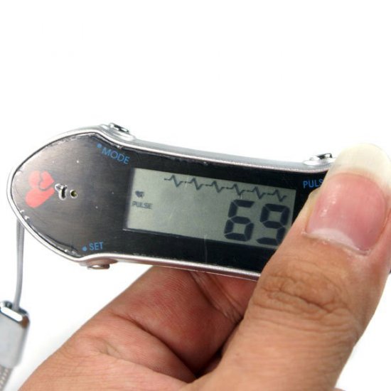 Heart Rate / Pulse Monitor + Clock + Alarm