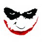 The JOKER Wall Graphic BIG Re-usable HOT! Heath Ledger
