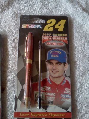 Jeff Gordon Race-Writer Wood Pen
