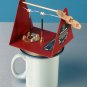 MM-1 Coffee Cup Stirling Engine Model--Powered by Heat or Cold--American Stirling Company