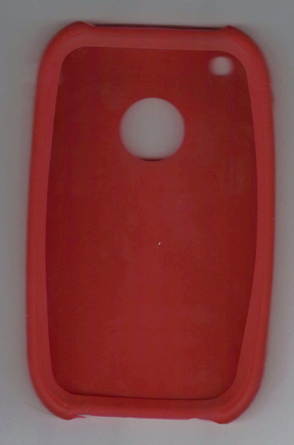 Red Silicone case cover for iPhone 3G 3GS