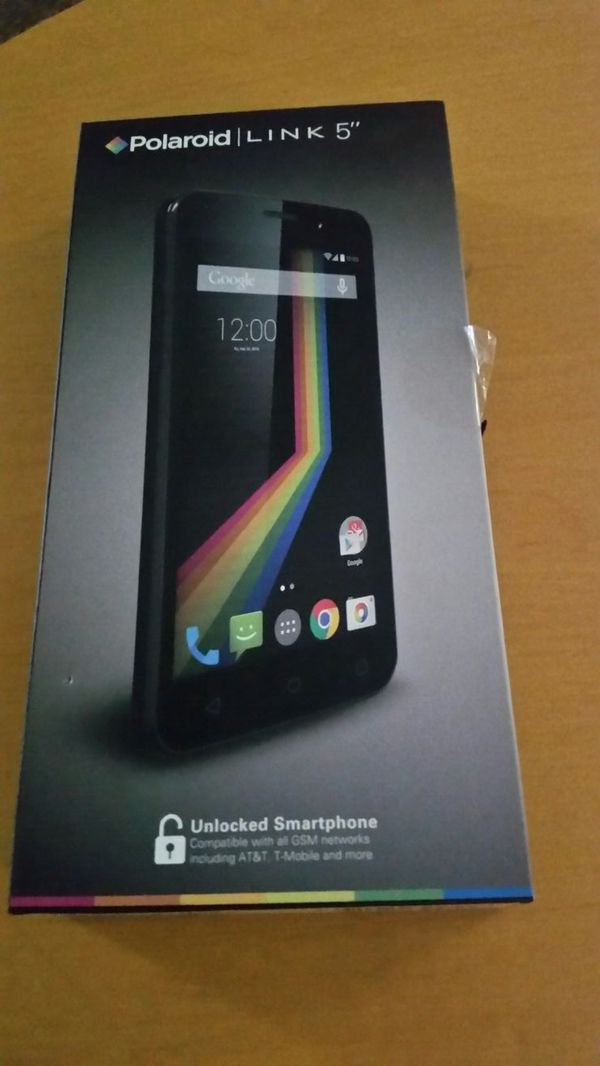 UNLOCKED POLAROID LINK A5 4G DUAL SIM SMARTPHONE